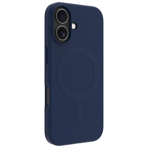 Étui souple ajusté Greenland Pro de Dbramante1928 avec MagSafe pour iPhone 17 - Bleu marine