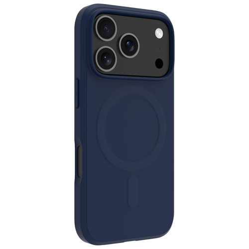 dbramante1928 Greenland Pro Fitted Soft Shell Case with MagSafe for iPhone 17 Pro - Navy