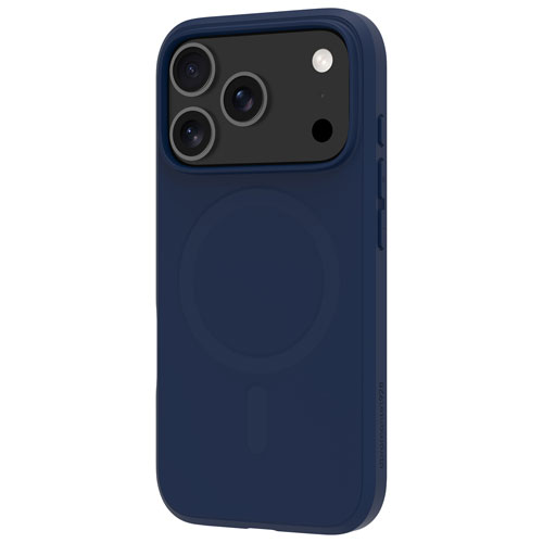 dbramante1928 Greenland Pro Fitted Soft Shell Case with MagSafe for iPhone 17 Pro - Navy