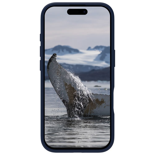 dbramante1928 Greenland Pro Fitted Soft Shell Case with MagSafe for iPhone 17 Pro - Navy