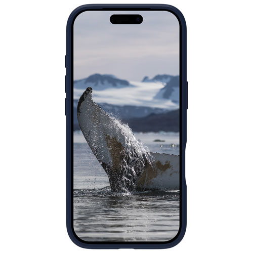 dbramante1928 Greenland Pro Fitted Soft Shell Case with MagSafe for iPhone 17 Pro - Navy