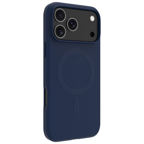 Étui souple ajusté Greenland Pro de Dbramante1928 avec MagSafe pour iPhone 17 Pro Max - Bleu marine