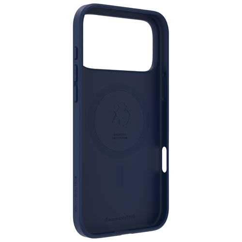Étui souple ajusté Greenland Pro de Dbramante1928 avec MagSafe pour iPhone 17 Pro Max - Bleu marine