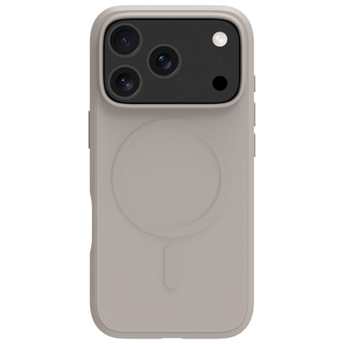 dbramante1928 Greenland Pro Fitted Soft Shell Case with MagSafe for iPhone 17 Pro - Stone