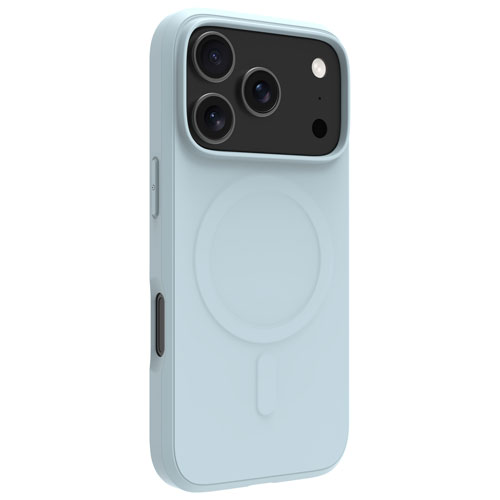 Étui souple ajusté Greenland Pro de Dbramante1928 avec MagSafe pour iPhone 17 Pro - Bleu glace