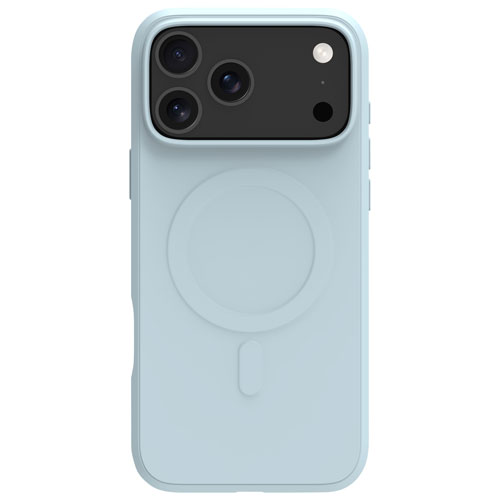 Étui souple ajusté Greenland Pro de Dbramante1928 avec MagSafe pour iPhone 17 Pro Max - Bleu glace