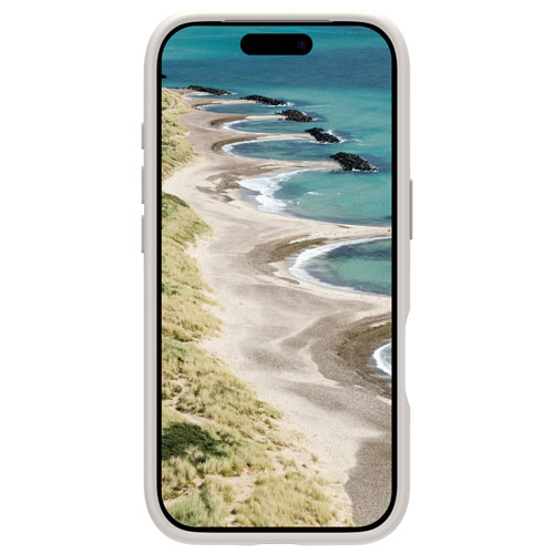 Étui rigide ajusté Grenen de Dbramante1928 avec MagSafe pour iPhone 17 Pro - Blanc