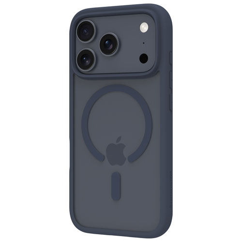 Étui rigide ajusté Grenen de Dbramante1928 avec MagSafe pour iPhone 17 Pro - Bleu marine