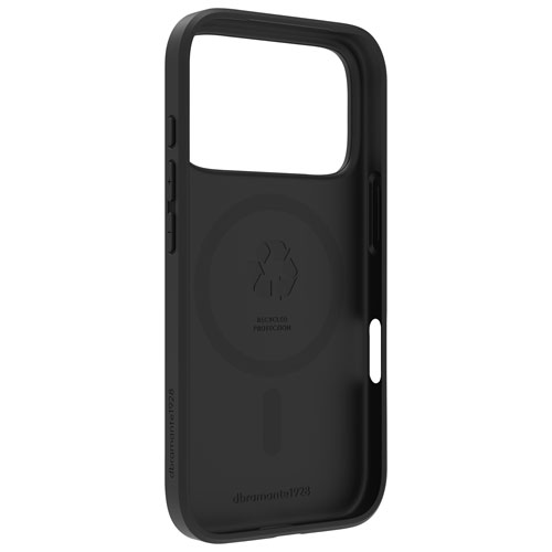 Étui souple ajusté Greenland Pro de Dbramante1928 avec MagSafe pour iPhone 17 Pro - Noir