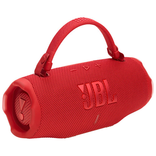 JBL Charge 6 Waterproof Bluetooth Wireless Speaker - Red