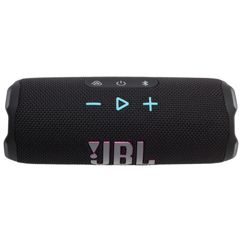 JBL Flip 7 Waterproof Bluetooth Wireless Speaker - Funky Black