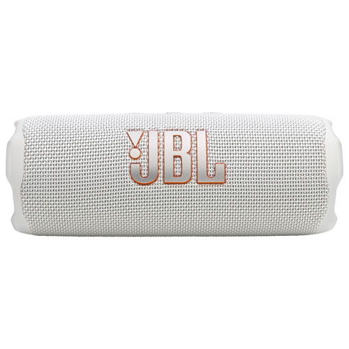 JBL Flip 7 Waterproof Bluetooth Wireless Speaker - White