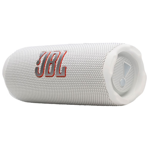 JBL Flip 7 Waterproof Bluetooth Wireless Speaker - White