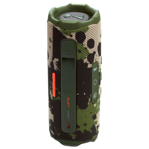 JBL Flip 7 Waterproof Bluetooth Wireless Speaker - Squad/Camo