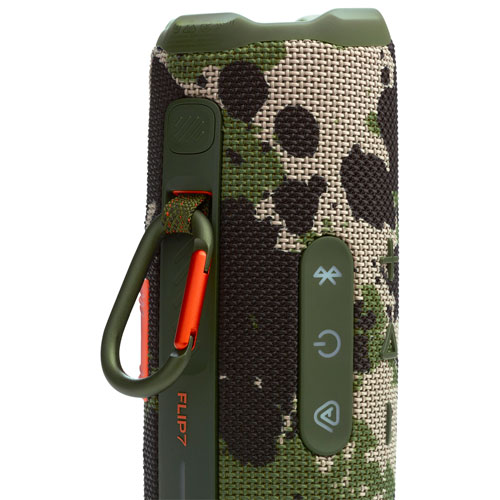 JBL Flip 7 Waterproof Bluetooth Wireless Speaker - Squad/Camo