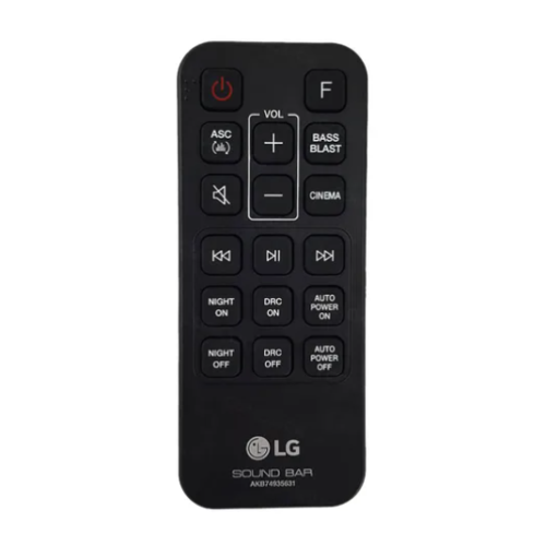 Refurbished LG Soundbar Remote Controller Assembly AKB74935631