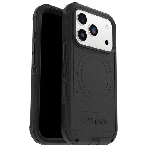 Étui rigide ajusté Defender Pro Series d'OtterBox pour iPhone 17 Pro - Noir