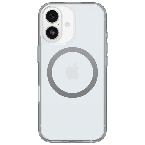 Étui rigide ajusté Symmetry+ d'OtterBox avec MagSafe pour iPhone 17 - Transparent
