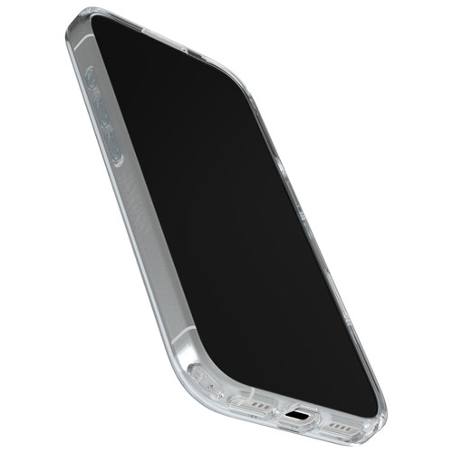 Étui rigide ajusté Symmetry+ d'OtterBox avec MagSafe pour iPhone 17 - Transparent
