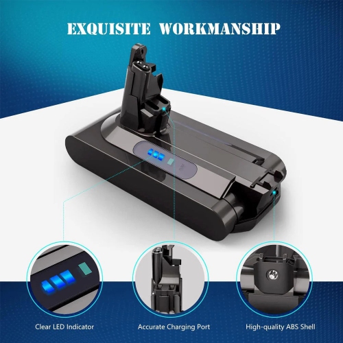 DR. BATTERY 25.2V Dyson Battery for V10 SV12 Absolute Animal Pro Fluffy Motorhead Total Clean Mattress Allergy Cyclone Trigger Series