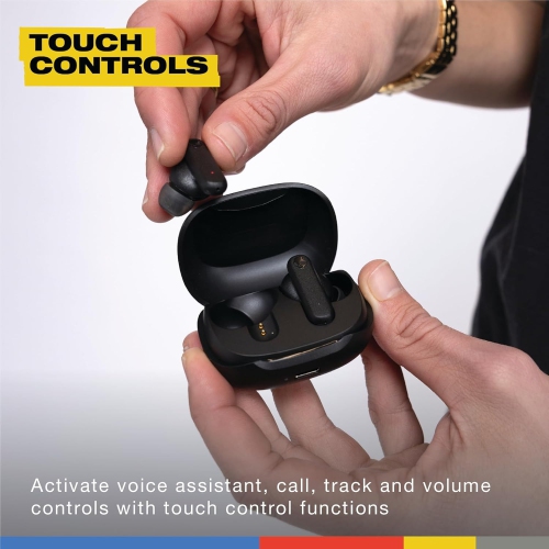 Skullcandy Smokin' Buds In-Ear Wireless Earbuds, 20 Hr Battery, 50% Renewable Plastics, Microphone