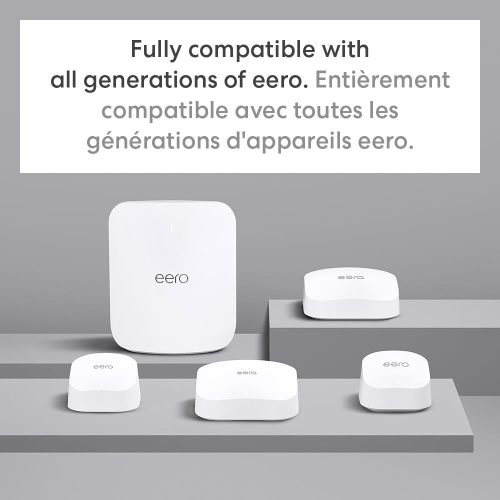 eero 7 dual-band mesh Wi-Fi 7 router (newest model) - Supports internet plans up to 2.5 Gbps, Coverage up to 560 m², 3-pack by EERO - Open Box condition - Image 6