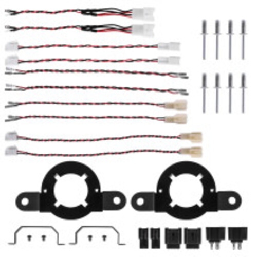 Haut-parleurs coaxiaux RMS 100&nbsp;W SK-TOYOEM65C de 6,5&nbsp;po de SKAR Audio pour véhicules Toyota/Lexus/Scion