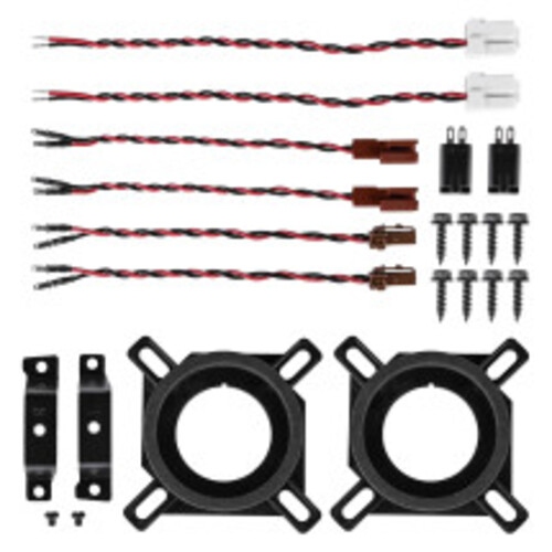 Haut-parleurs coaxiaux RMS 120 W SK-NISOEM65C de 6,5 po de SKAR Audio pour véhicules Nissan/Infiniti