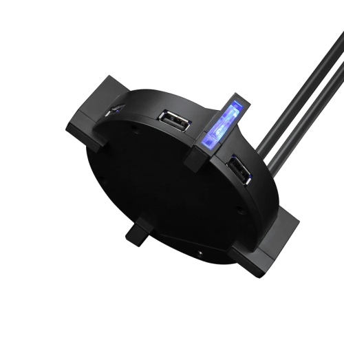 Marvo HZ04 RGB Lighting Premium Headset Holder Stand with 4 X USB ports