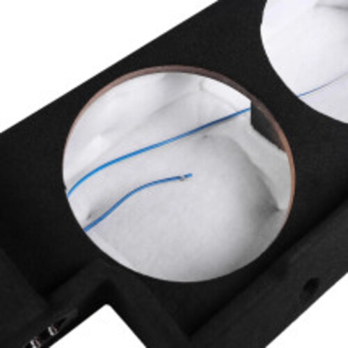 Enceinte double à évent de 12&nbsp;po de Skar Audio pour Chevy Silverado 2019-2024 et GMC Sierra cabine double