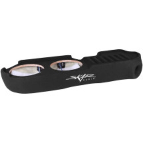 Enceinte à évent double pour haut-parleur d'extrêmes graves de 12&nbsp;po de Skar Audio pour camions Jeep Gladiator de 2019-2025