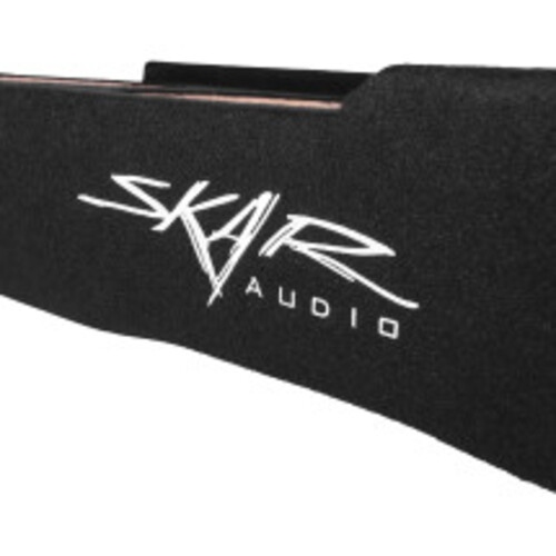 Enceinte à évent double pour haut-parleur d'extrêmes graves de 12&nbsp;po de Skar Audio pour camions Jeep Gladiator de 2019-2025