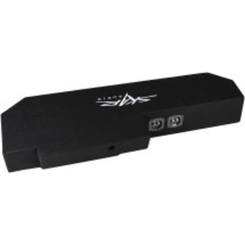 Enceinte à évent Quad 8&nbsp;po de Skar Audio pour Chevy Silverado 2019-2024 et GMC Sierra cabine double