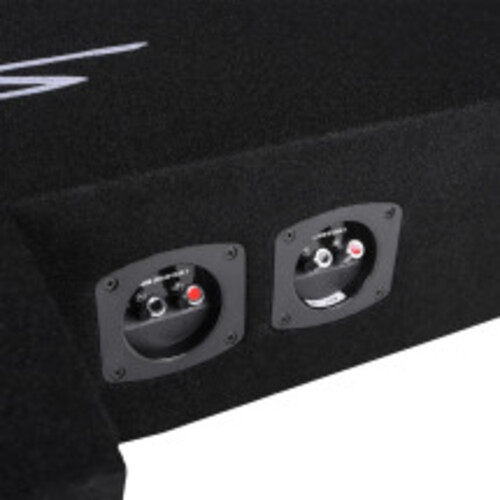 Enceinte à évent Quad 8&nbsp;po de Skar Audio pour Chevy Silverado 2019-2024 et GMC Sierra cabine double