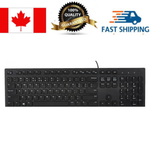 Dell USB Wired English Keyboard - KB216, Black