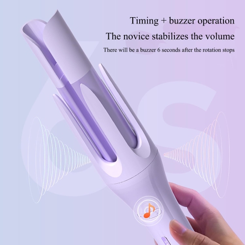 Automatic Rotating Curler, Beach Wave Curler, Portable Curler, Negative Ions, Salon Essential Lightweight, Ceramic Coating 158 Automatic Curler,