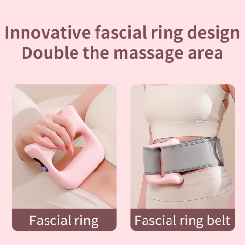 Mini Fascia Ring Massager Pro - Yoga + Fascia Gun + Vibration 3-in-1! Long-lasting charging, deep relaxation of the whole body! Purple