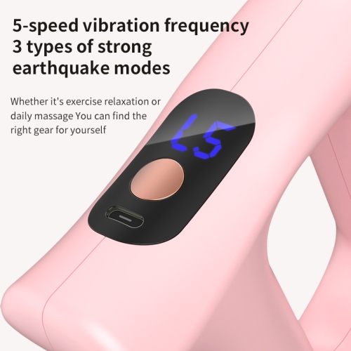 Mini Fascia Ring Massager Pro - Yoga + Fascia Gun + Vibration 3-in-1! Long-lasting charging, deep relaxation of the whole body! Purple