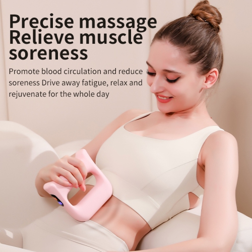 Mini Fascia Ring Massager Pro - Yoga + Fascia Gun + Vibration 3-in-1! Long-lasting charging, deep relaxation of the whole body! Purple