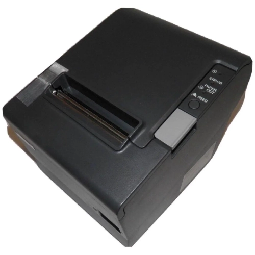 Refurbished . Epson TM-T88IV Model M129H POS Direct Thermal Receipt Printer USB / Ethernet Port , Dark Gray - Printer Only No Power Supply.