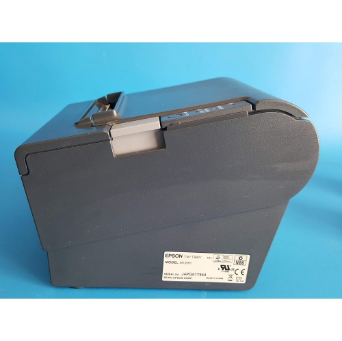 Refurbished . Epson TM-T88IV Model M129H POS Direct Thermal Receipt Printer USB / Ethernet Port , Dark Gray - Printer Only No Power Supply.
