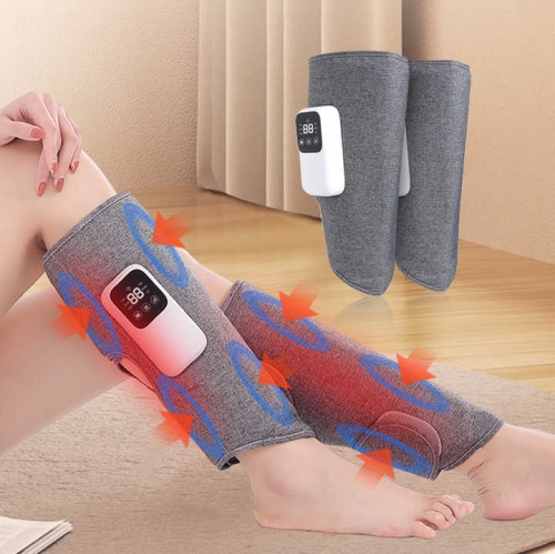 New Calf Massager Hot Compress Multifunctional Massager Vibration Shaping Leg Massager - Double Legs with Packaging