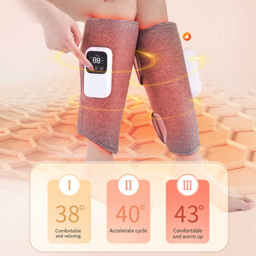 New Calf Massager Hot Compress Multifunctional Massager Vibration Shaping Leg Massager - Single Leg with Packaging