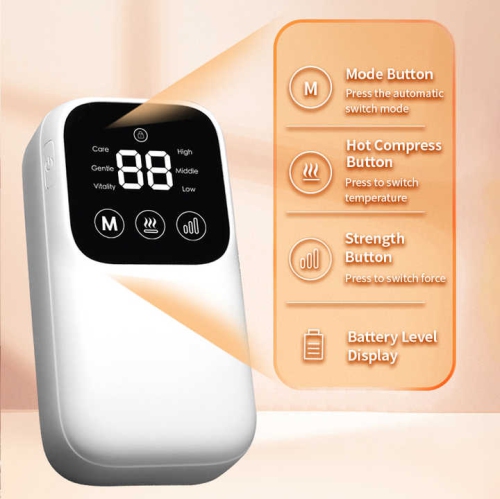 New Calf Massager Hot Compress Multifunctional Massager Vibration Shaping Leg Massager - Single Leg with Packaging