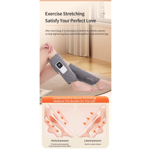 New Calf Massager Hot Compress Multifunctional Massager Vibration Shaping Leg Massager - Single Leg with Packaging