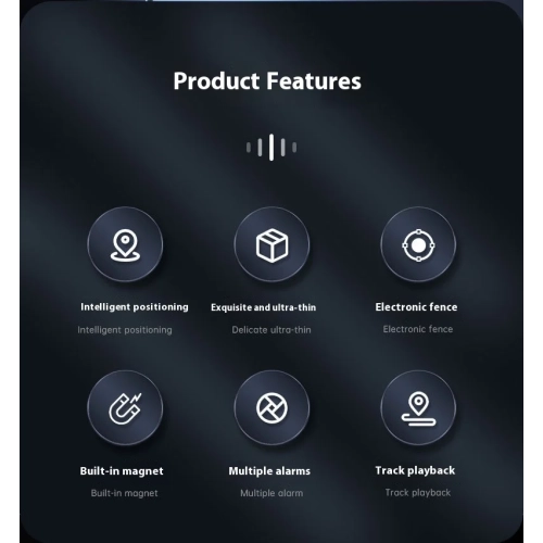 Global Positioning System, Car GPS Locator, Strong Magnetic Installation-free Anti-lost Device for Elderly, Children and Pets - GF10