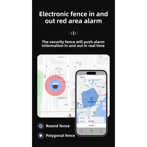 Global Positioning System, Car GPS Locator, Strong Magnetic Installation-free Anti-lost Device for Elderly, Children and Pets - GF10