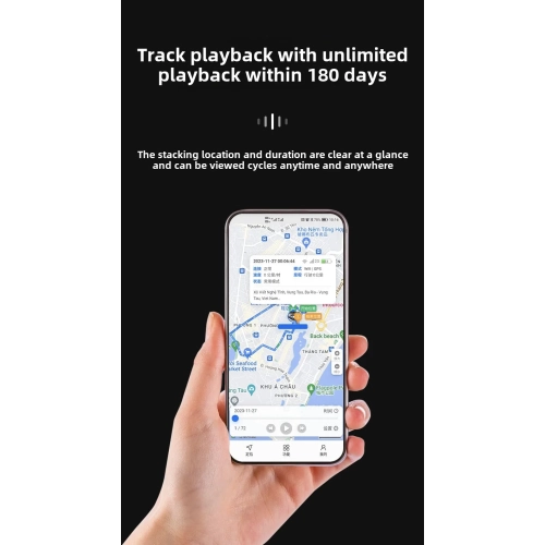 Global Positioning System, Car GPS Locator, Strong Magnetic Installation-free Anti-lost Device for Elderly, Children and Pets - GF10