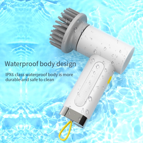 Handheld Electric Cleaning Brush, Household Toilet Cleaning Artifact Kitchen Cleaning Brush Multi-function Dishwasher Cleaner USB Handheld Bathtub