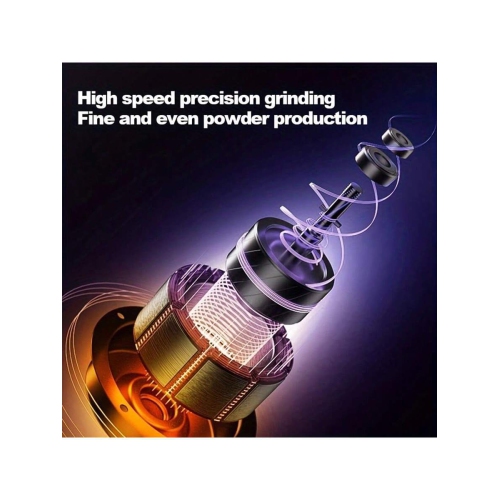 Broyeur à poudre automatique, broyeur portatif à grains secs, moulin à grains assaisonnés